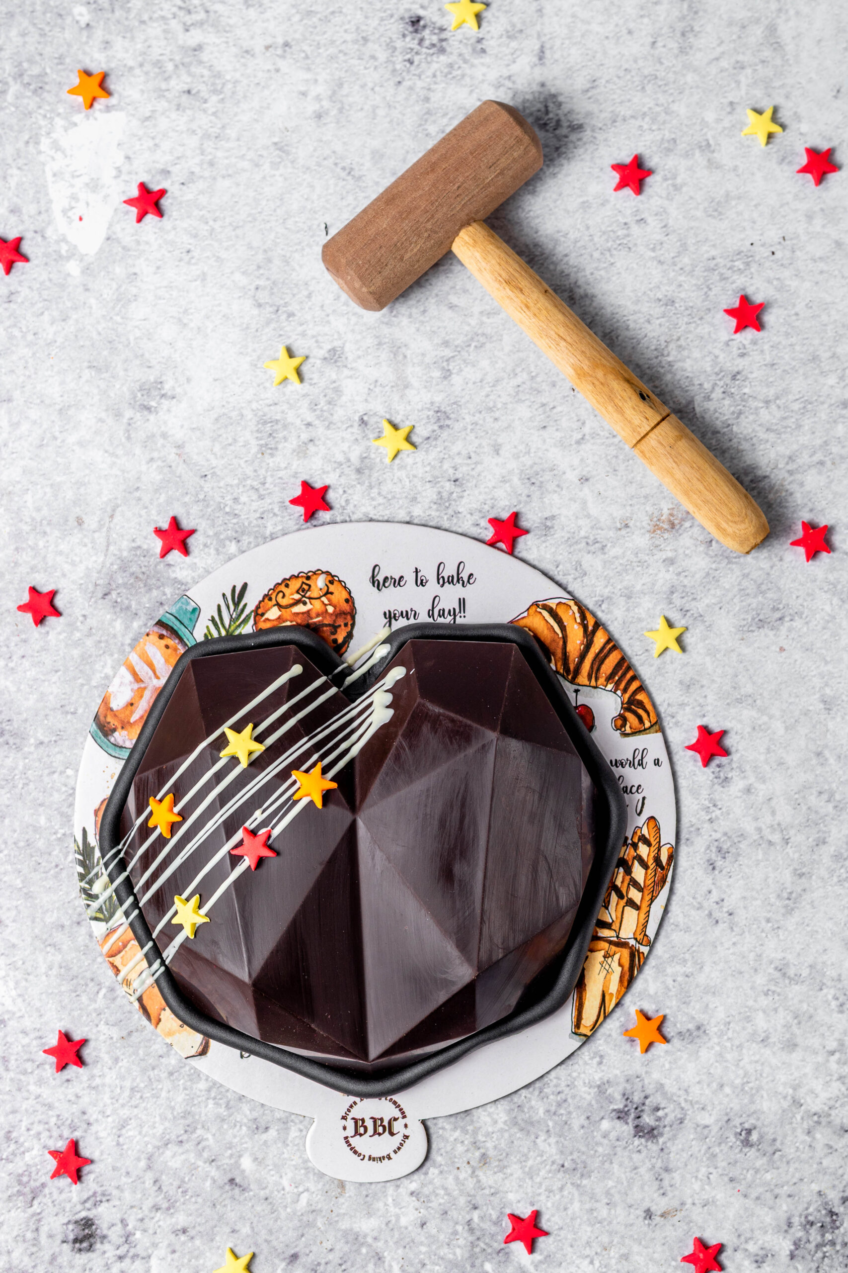 Dark Chocolate Truffle With Hammer 