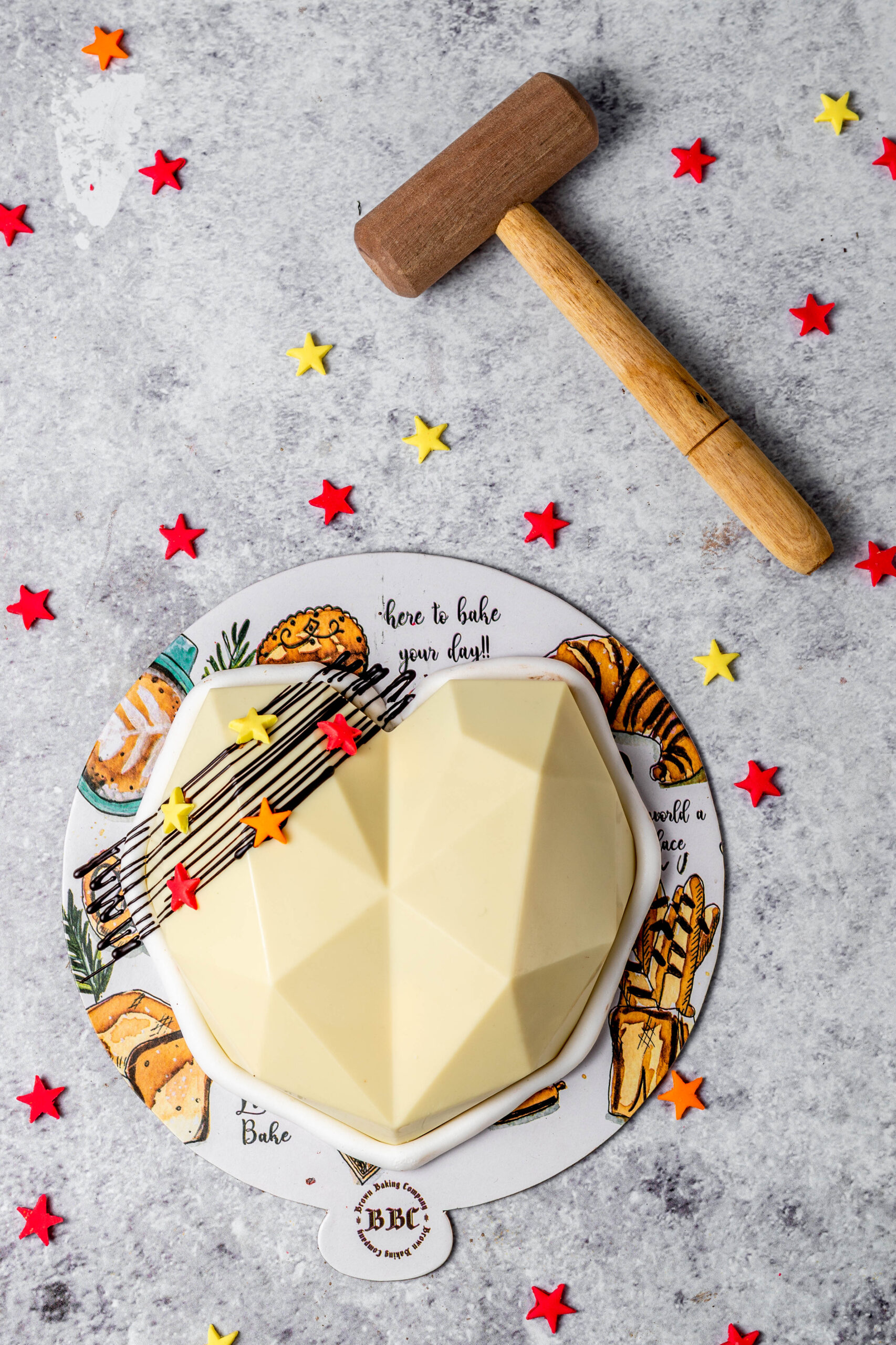 White Chocolate Red Velvet With Hammer